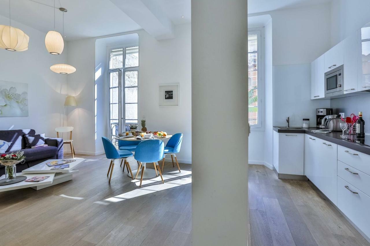 Liberte - Spacious Apartment City Center W Ac Nizza Kültér fotó